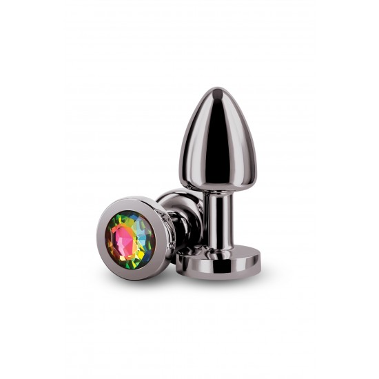 PLUG ANAL REAR ASSETS PETITE GUNMETAL RAINBOW