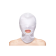 FETISH & FASHION MOUTH HOOD WHITE