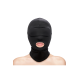 FETISH & FASHION MOUTH HOOD BLACK