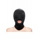 FETISH & FASHION MOUTH HOOD BLACK