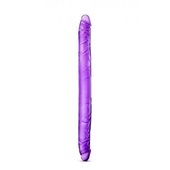 Dildo Duplo bYours 42.5cm Roxo