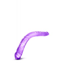 Dildo Duplo bYours 42.5cm Roxo