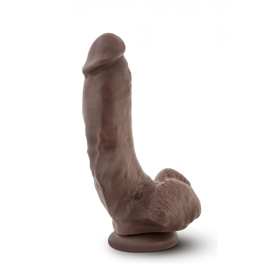 Dildo Realista Mr. Skin Mr Mayor 16.5cm Castanho