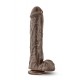 Dildo Realista Dr. Skin Mr Savage 23cm Castanho