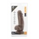 Dildo Realista Dr. Skin Mr Smith Chocolate 11.5cm Castanho