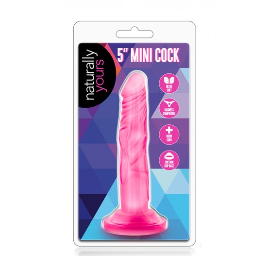 Mini Dildo Naturally Yours Mini Cock 12.5cm Rosa