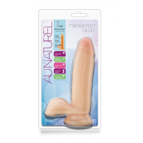 Dildo Realista Sensa Feel Au Naturel 13cm Pele