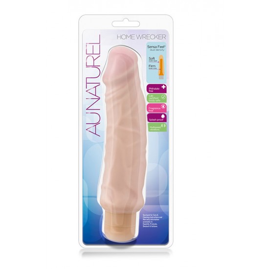 Vibrador Realista Home Wrecker Au Naturel 20cm Pele