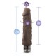 Vibrador Realista Home Wrecker Au Naturel 19cm Castanho