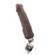 Vibrador Realista Home Wrecker Au Naturel 19cm Castanho