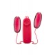 Balas Ovos Vibratórios bYours Double Pop Eggs Cerise Vermelho