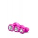 Conjunto Plugs Anais Luxe Bling Training Rosa