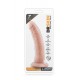 Dildo Realista Curvo c/ Base Succção Mr. Skin 17.5cm Pele