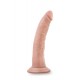 Dildo Realista Curvo c/ Base Succção Mr. Skin 17.5cm Pele