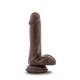 Dildo Realista Loverboy Topgun Tommy Chocolate 12cm Castanho