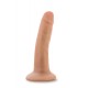 Mini Dildo Realista c/ Base Sucção Dr. Skin 13.5cm Pele