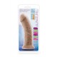 Dildo Realista Au Naturel Mocha 19cm Castanho