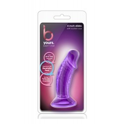 Mini Dildo Realista bYours Sweet n Small 9.5cm Roxo