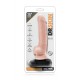 Vibrador Realista c/ Comando Dr. Skin Dr Tim 14cm Pele