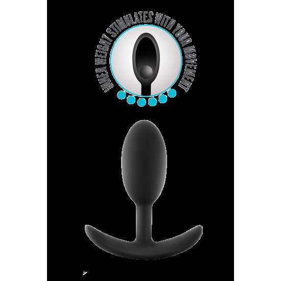 ANAL ADVENTURES VIBRA SLIM PLUG - MEDIUM