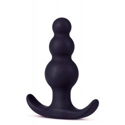 Plug Anal Beaded Platinum Anal Adventures Preto