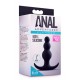 Plug Anal Beaded Platinum Anal Adventures Preto