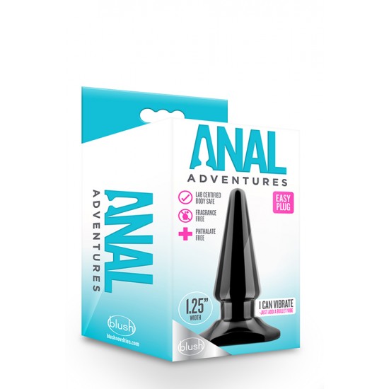 Plug Anal Easy Anal Adventures Preto