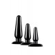 Kit Plugs Anais Basic Anal Adventures Preto