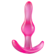 B YOURS CURVY ANAL PLUG PINK