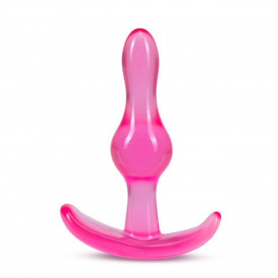 B YOURS CURVY ANAL PLUG PINK