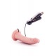 Vibrador Realista c/ Comando Dr. Skin Dr Dave 17cm Pele