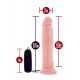 Vibrador Realista c/ Comando Dr. Skin Dr Throb 22cm Pele