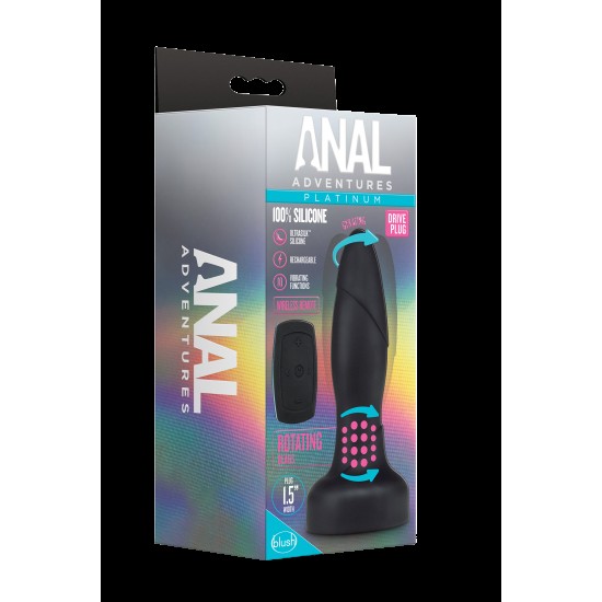 Plug Anal Rotativo ANAL ADVENTURES PLATINUM