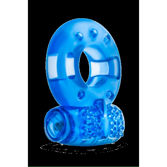 STAY HARD REUSABLE COCK RING BLUE