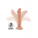 DR. SKIN PLUS 6 INCH POSABLE DILDO VANILLA