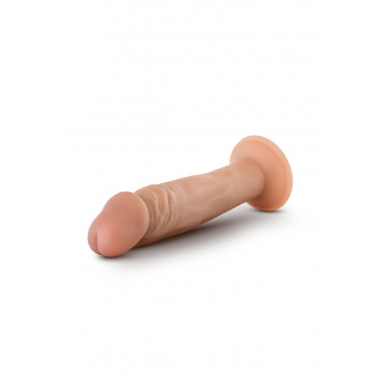 DR. SKIN PLUS 6 INCH POSABLE DILDO VANILLA