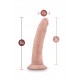 DR. SKIN PLUS 7 INCH POSABLE DILDO VANILLA