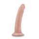 DR. SKIN PLUS 7 INCH POSABLE DILDO VANILLA