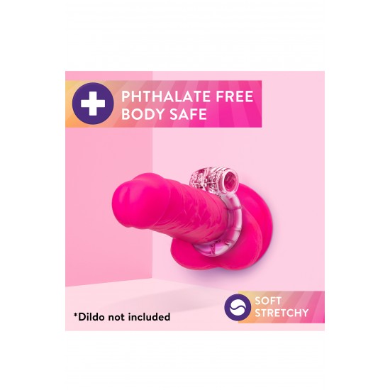 ANEL PENIS VIBRATORIO ROSA