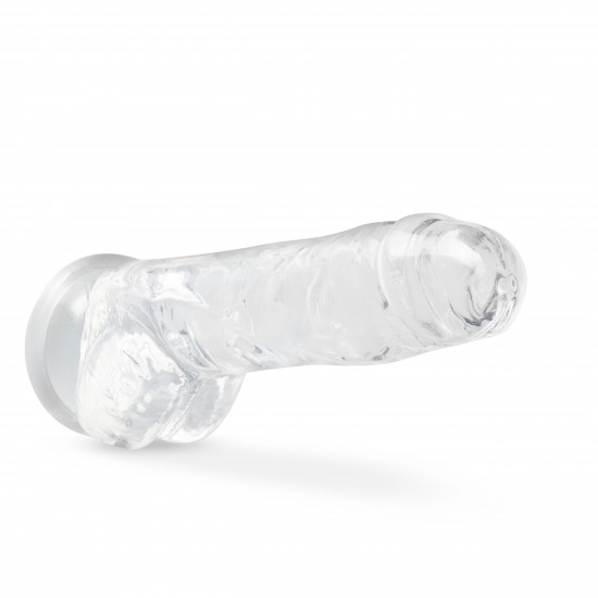 NATURALLY YOURS  8 CRYSTALLINE DILDO  DIAMOND