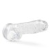 NATURALLY YOURS  8 CRYSTALLINE DILDO  DIAMOND