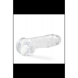 NATURALLY YOURS  8 CRYSTALLINE DILDO  DIAMOND