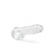 NATURALLY YOURS  8 CRYSTALLINE DILDO  DIAMOND