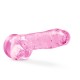 NATURALLY YOURS  8 CRYSTALLINE DILDO  ROSE