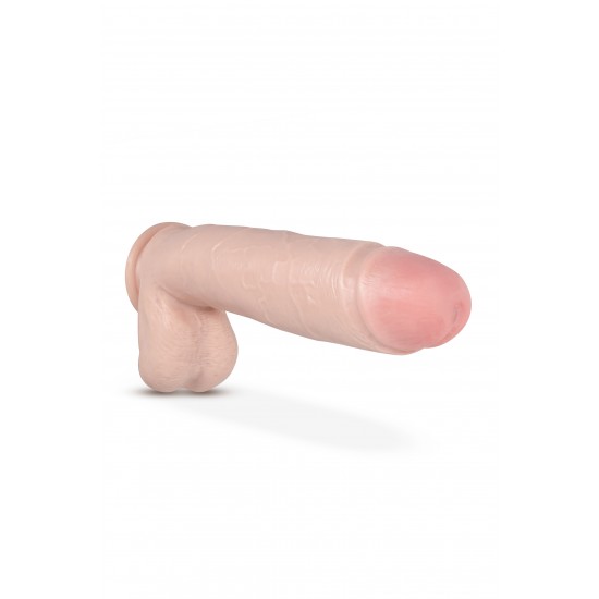 AU NATUREL HUGE 10 DILDO VANILLA