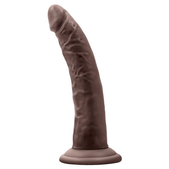 AU NATUREL JACK 7 INCH DILDO CHOCOLATE