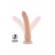 DR. SKIN PLUS 9 INCH POSABLE DILDO VANILLA