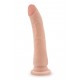 DR. SKIN PLUS 9 INCH POSABLE DILDO VANILLA