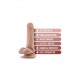 DR. SKIN DR. JEFFREY 6.5 INCH DILDO WITH BALLS BEIGE