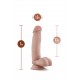 DR. SKIN DR. MARK 7 INCH DILDO WITH BALLS BEIGE